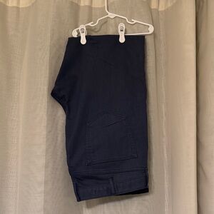 Dark Blue Casual Pants. Banana Republic